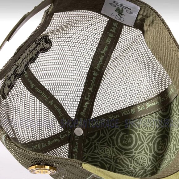 Red Monkey Classico`24 Olive New Limited Unisex Trucker Hat Cap RM1494 - Picture 5 of 9